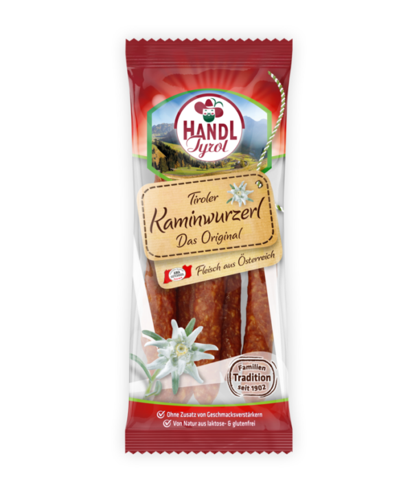 Lightly Smoked Kaminwurzerl 100g